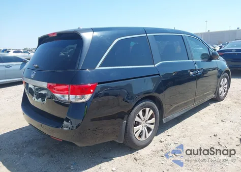 2014 Honda Odyssey Ex-L from USA, damaged, VIN 5FNRL5H68EB100506